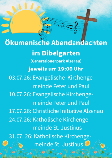 Andachten im Bibelgarten