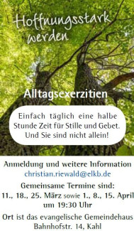 Alltagsexerzitien Hoffnungsstark