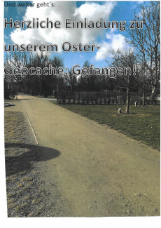 Oster-Geocache-Gefangen