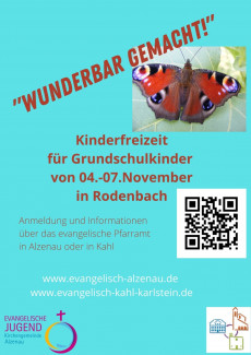 Plakat Kinderfreizeit