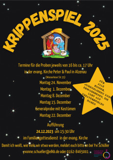 Krippenspiel 2025