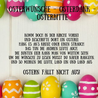 Osterwünsche