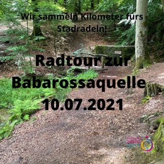 Plakat Radtour zur Barbarossaquelle