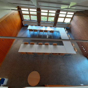 Kleiner Saal von oben