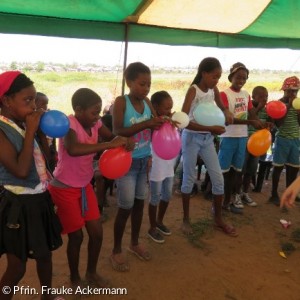 Ferienspiele Südafrikanischer Kinder